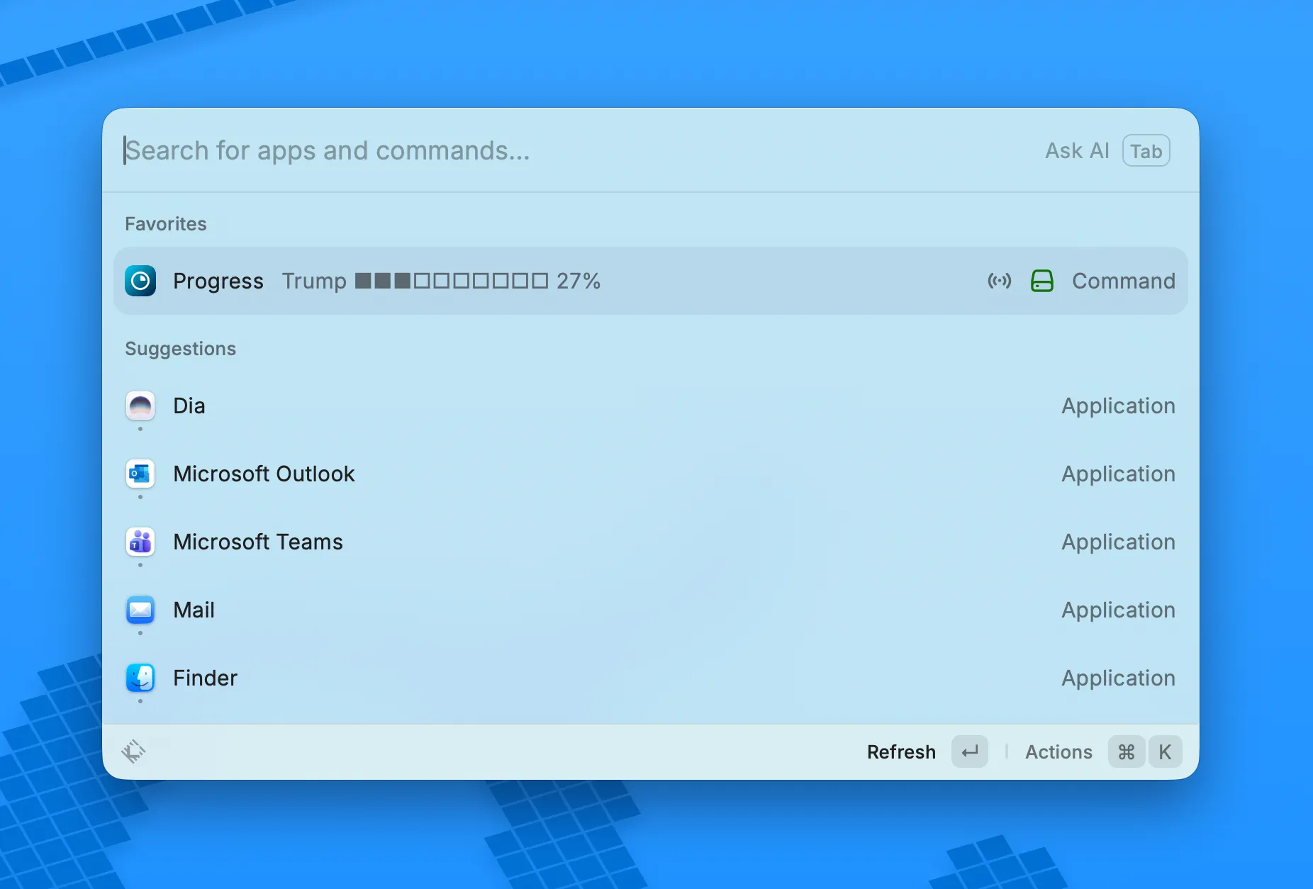 The earth is spinning on its axis, rapidly